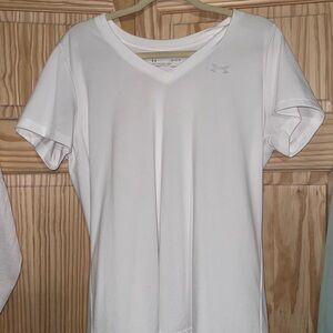 Under Armour Women's Classic White Short Sleeve Tee